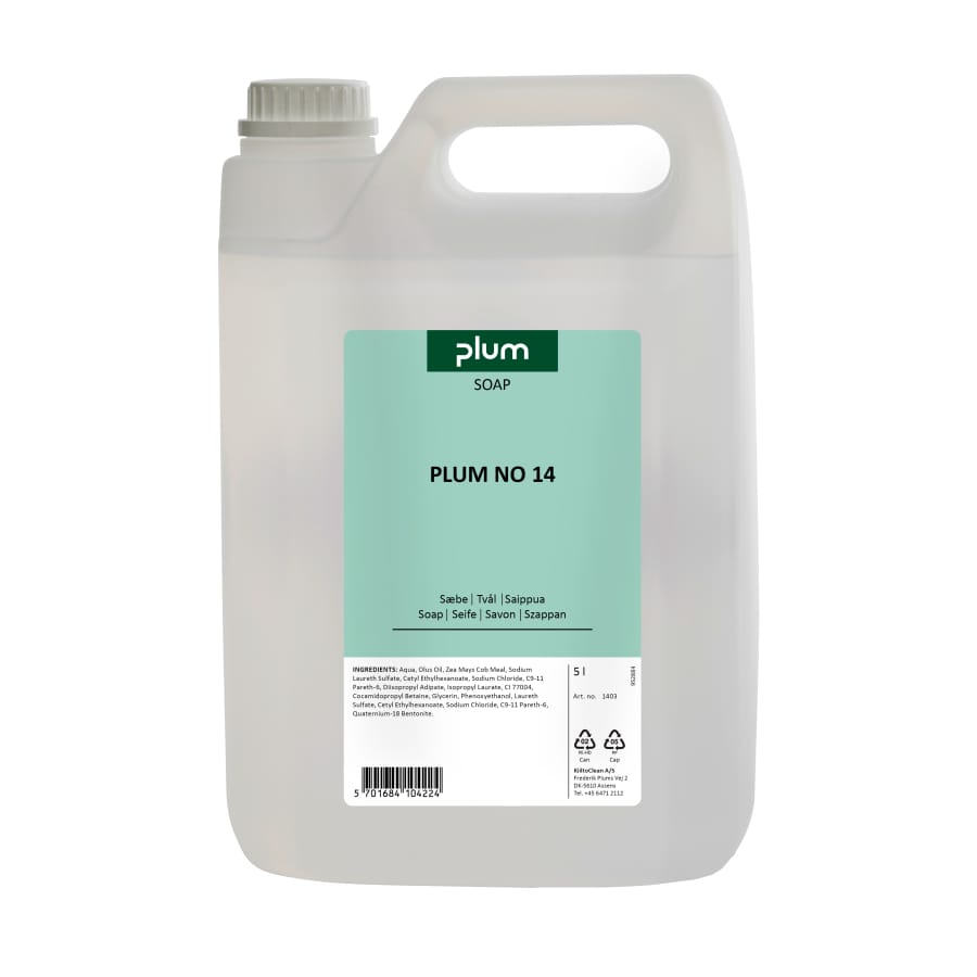 Plum Cremeseife No. 14 Karton (3 × 5 Liter)