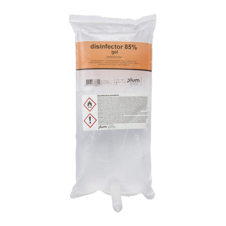 Plum Disinfector 85 % Händedesinfektionsgel Karton (6 × 1 Liter)