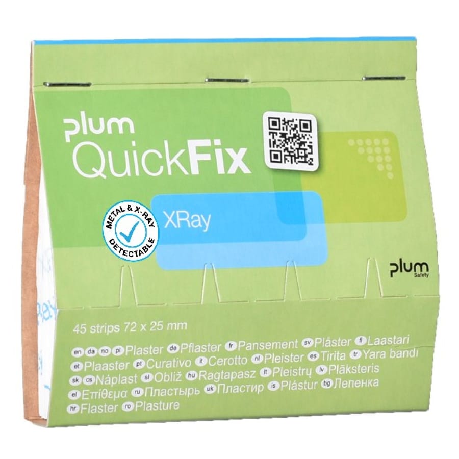 Plum QuickFix XRay Pflaster, blau