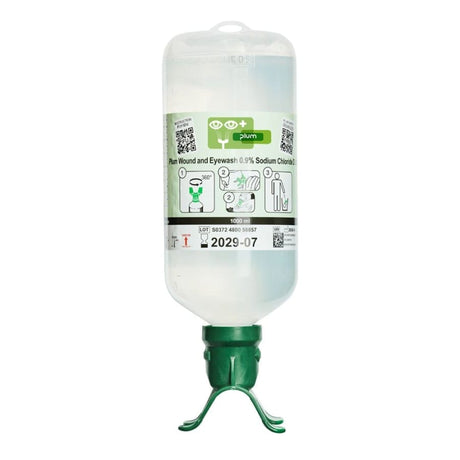 Plum Wund- und Augendusche DUO, Natriumchloridlösung, steril 1 Liter