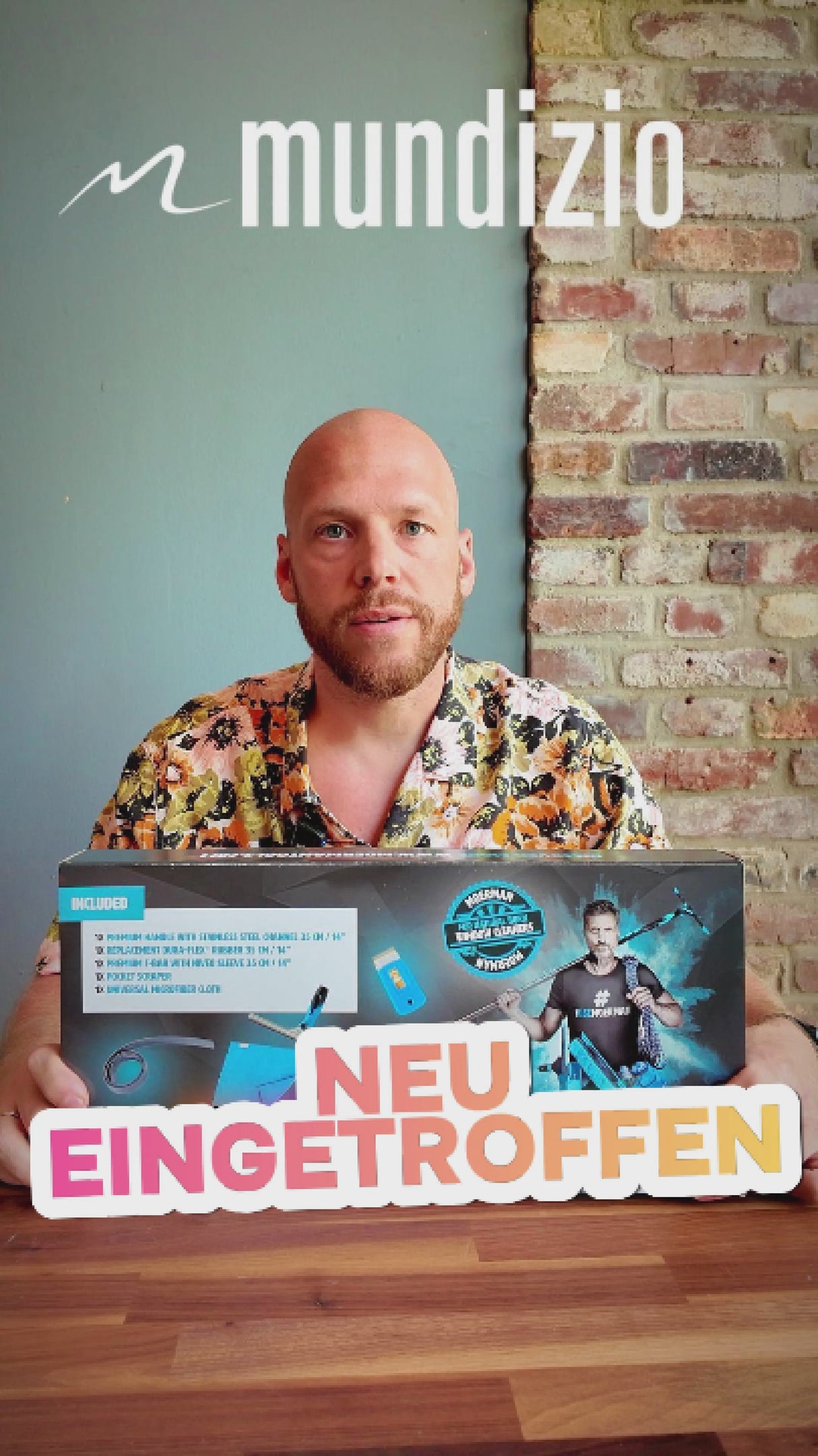 MOERMAN 5 in 1 Glasreinigungsset - für Profis und Einsteiger