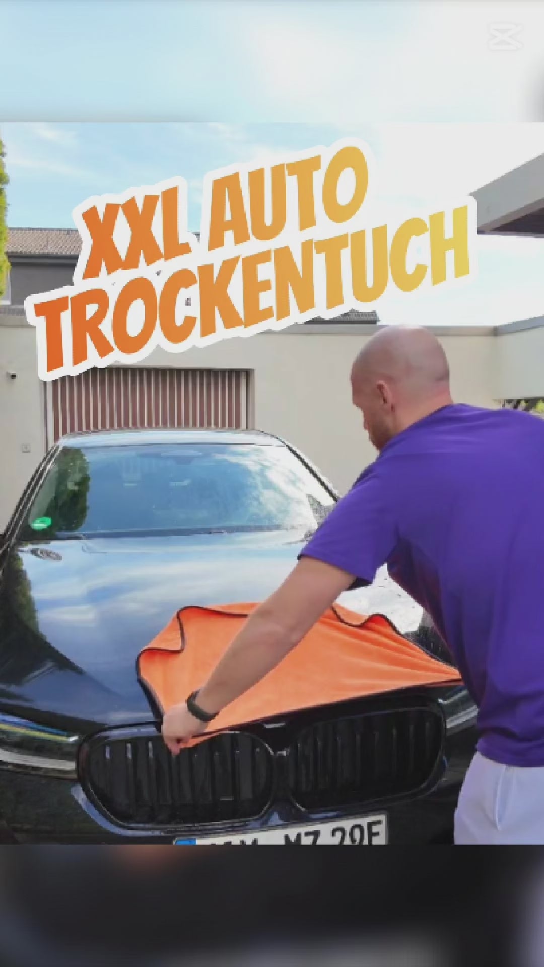 CarLover Auto-Trockentuch extra groß