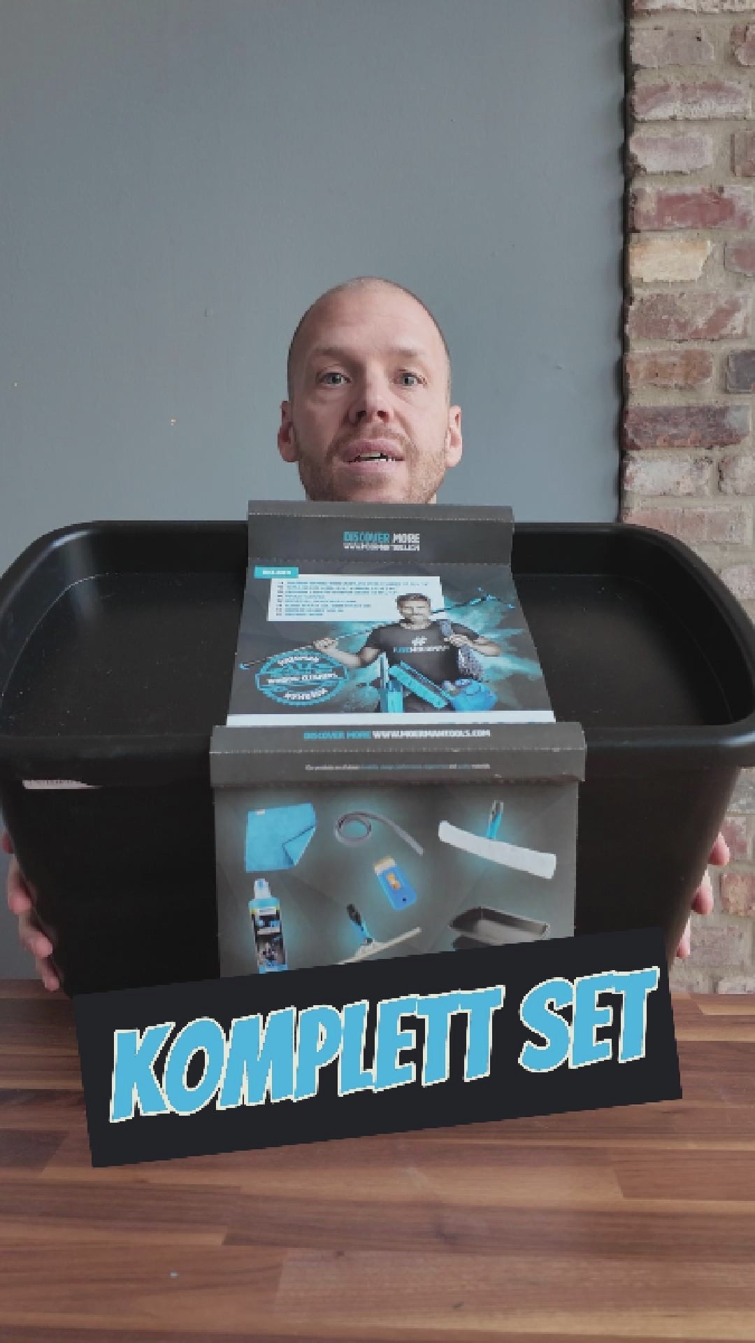 MOERMAN Profi Glasreinigungsset 7 in 1