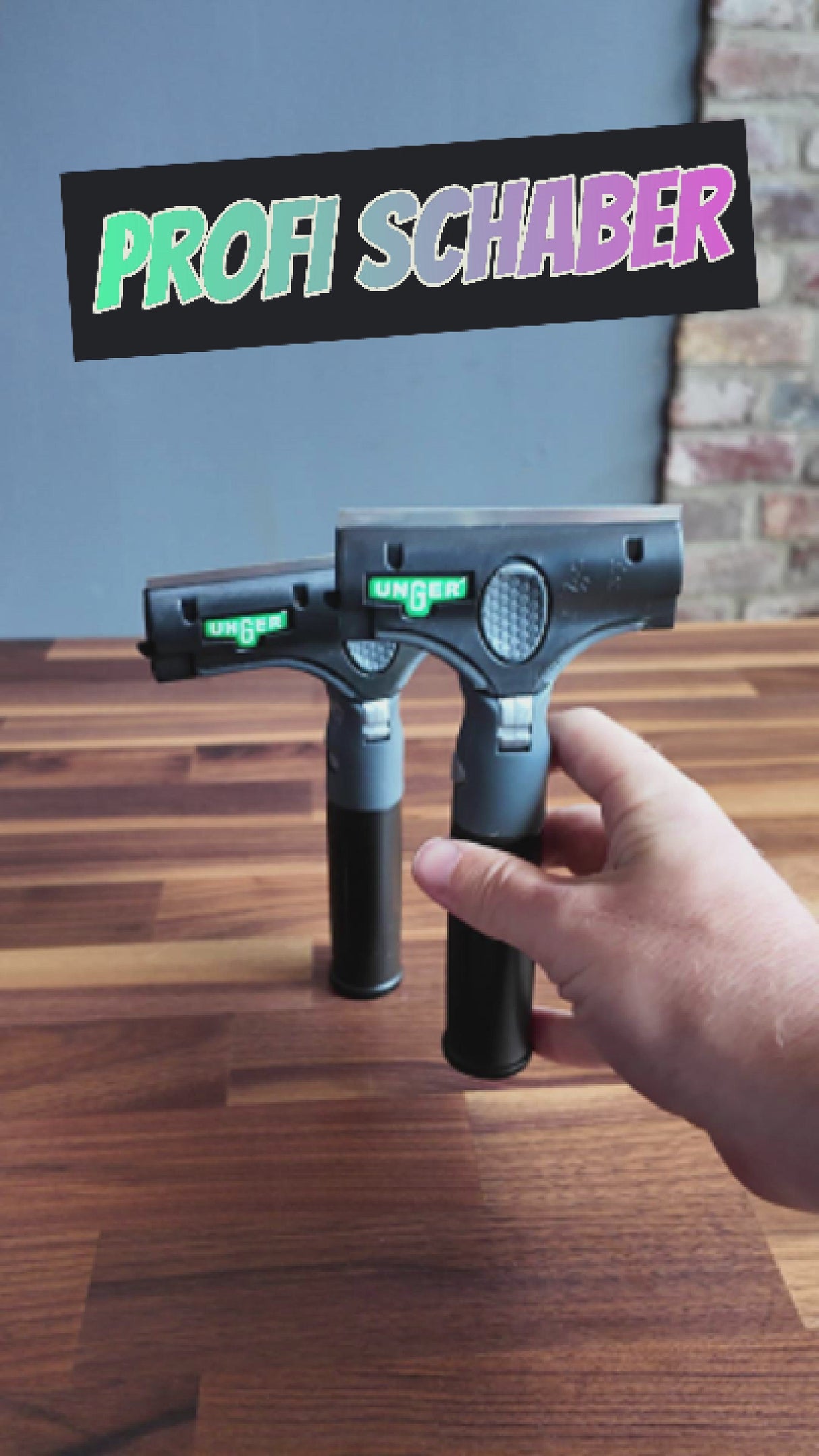 UNGER ErgoTec NinJa Glasschaber