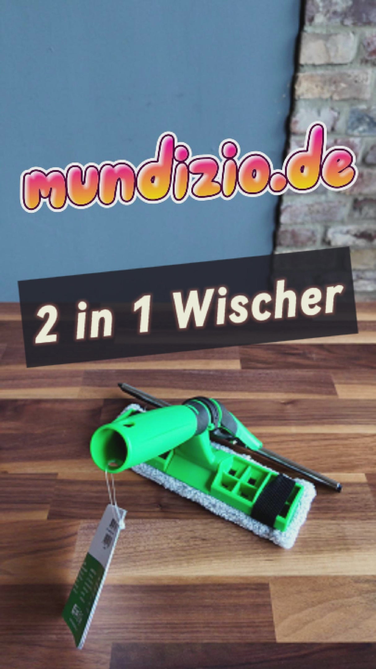 UNGER Visa Versa 2.0 Fensterwischer Kombiwischer 2in1