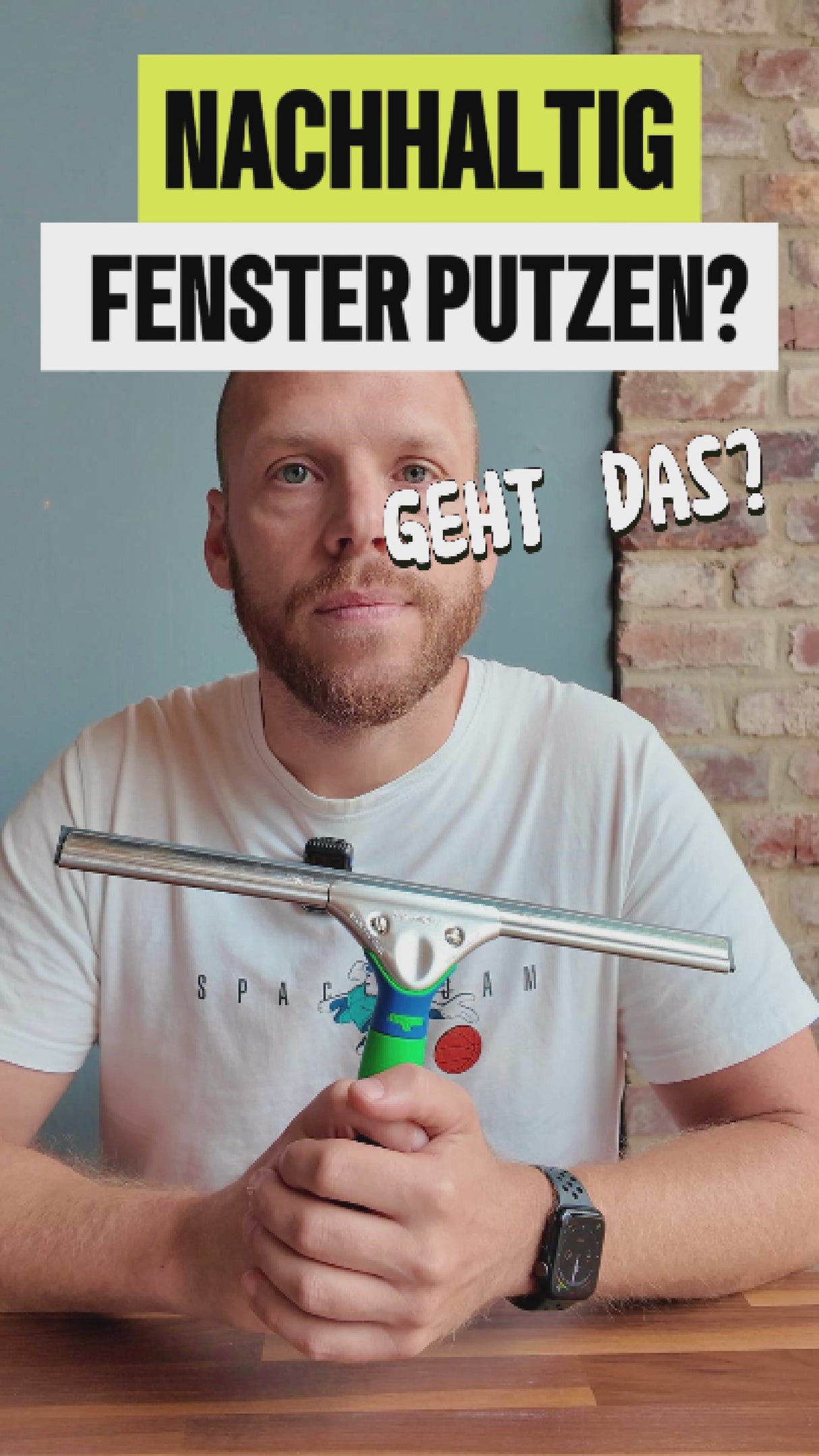 UNGER Green Label Fensterwischer Nachhaltig