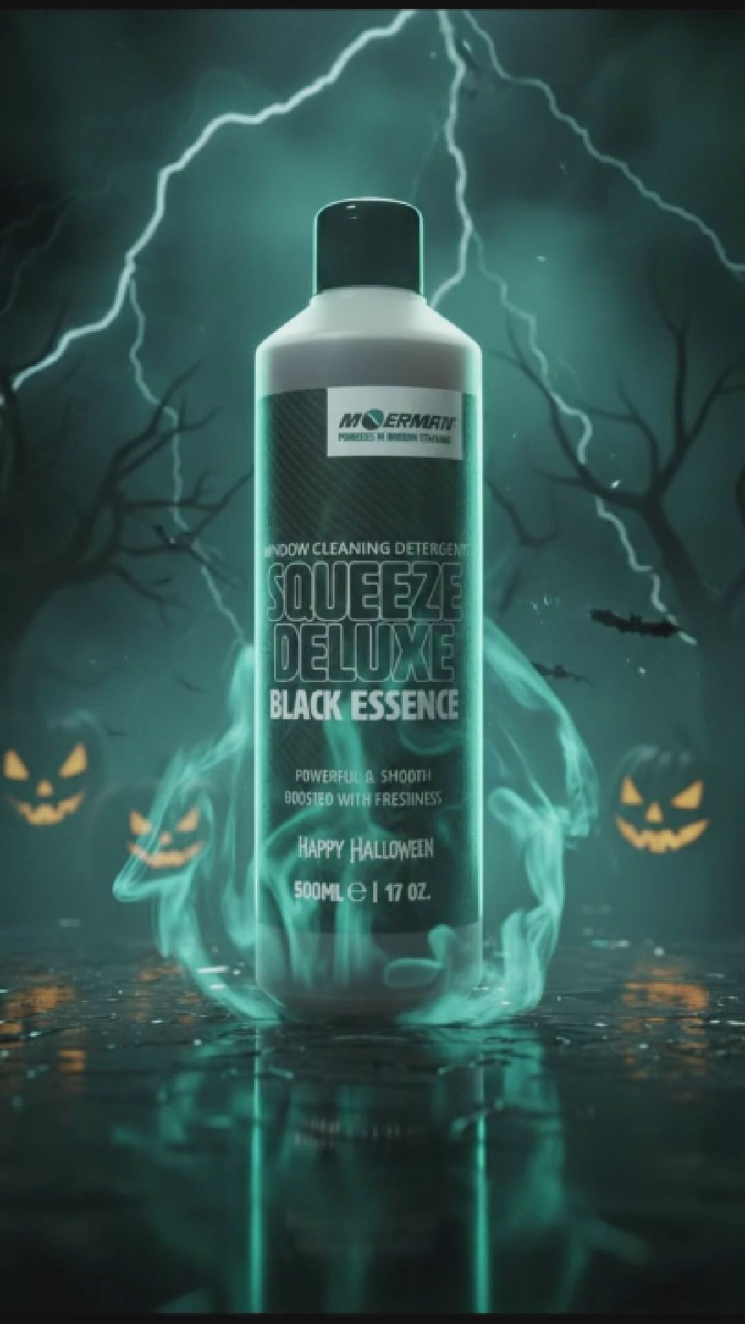 MOERMAN Squeeze Deluxe Black Essence - Glasreiniger