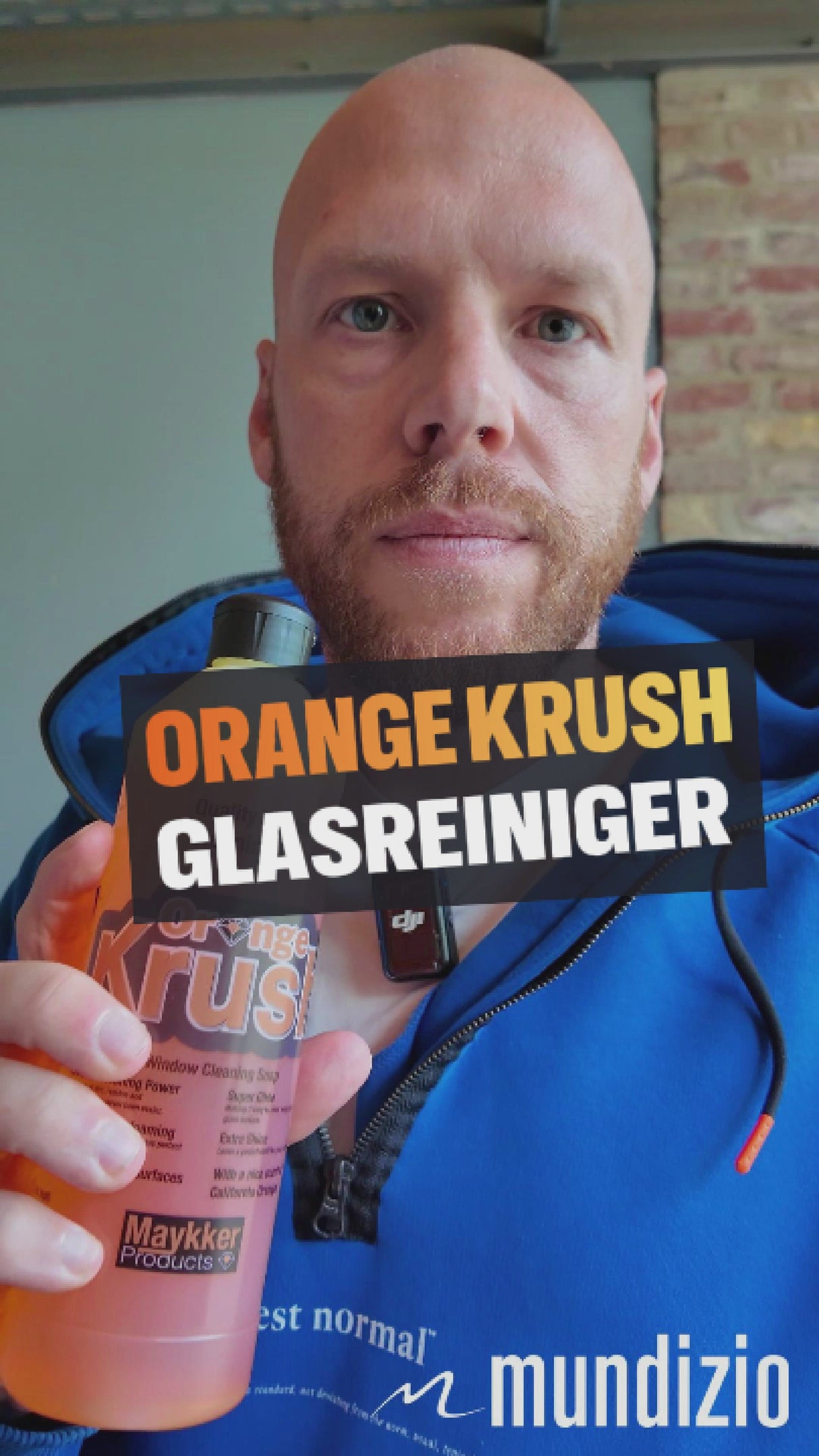 Maykker Orange Krush Glasreiniger