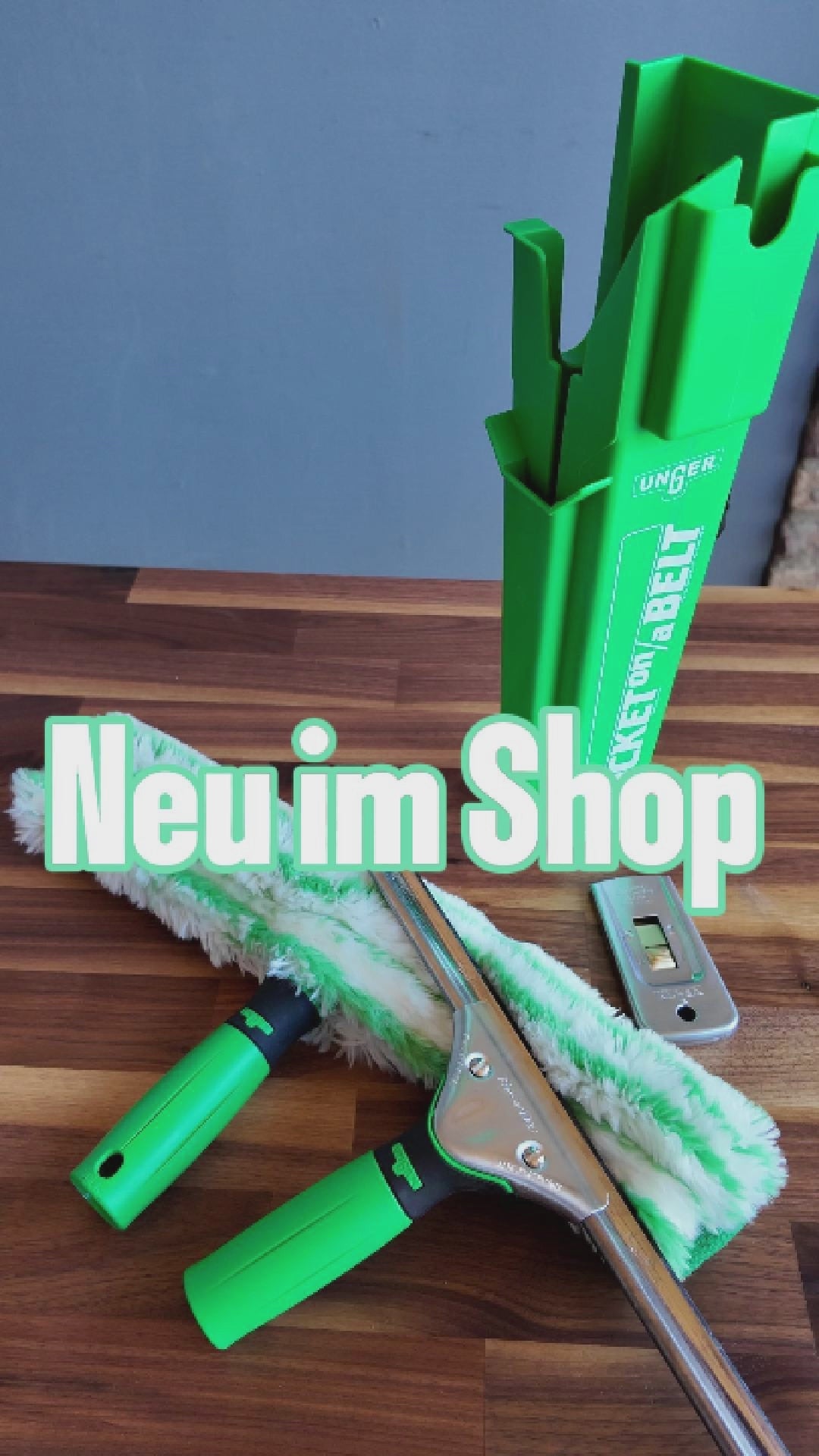 UNGER Classic Köcher-Set für die professionelle Glasreinigung