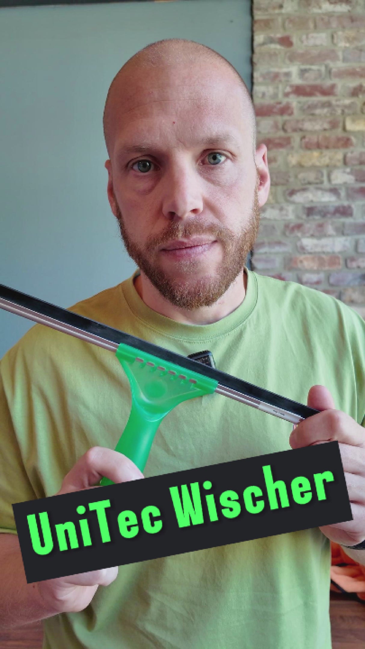 UNGER UniTec Fensterwischer Light
