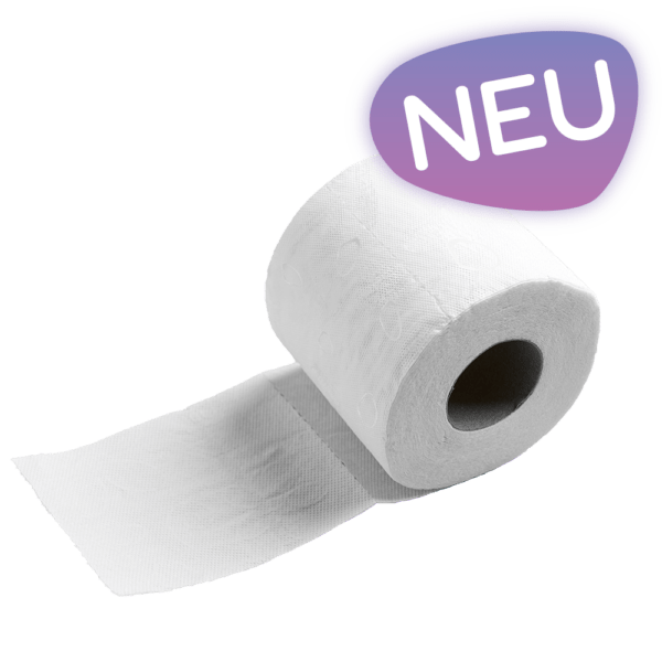 MyPureComfort 3-lagiges Toilettenpapier aus 100 % Zellstoff – weich und saugfähig, ideal für hygienische Bedürfnisse.