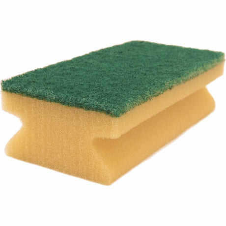PROFI Griff-Vliesschwamm gelb-grün