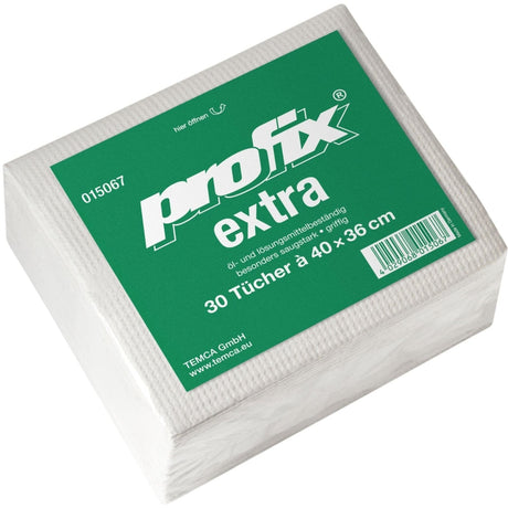 profix® extra Wischtücher, 36 x 40 cm, 4-lagig, naturweiß Karton = 20 Pakete à 30 Tücher = 600 Tücher