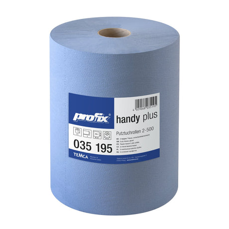 profix® handy plus Putztuchrolle, 36 x 38 cm, 2-lagig, blau