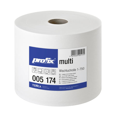 profix® multi Wischtuchrolle, 38 x 27 cm, hochweiß