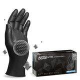 PROGRIP Nitril Diamond Black Einmalhandschuhe, puderfrei, schwarz