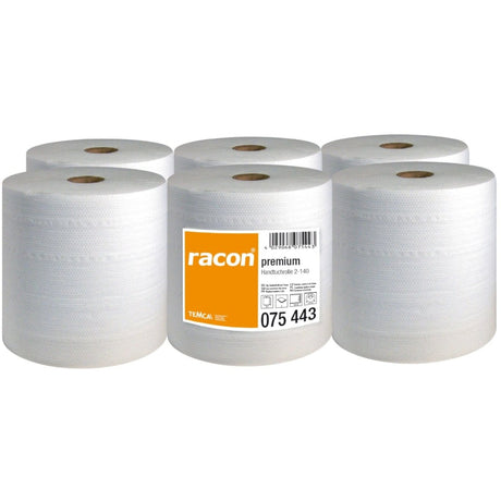racon® premium Handtuchrollen, 20 cm x 140 m, 2-lagig, weiß