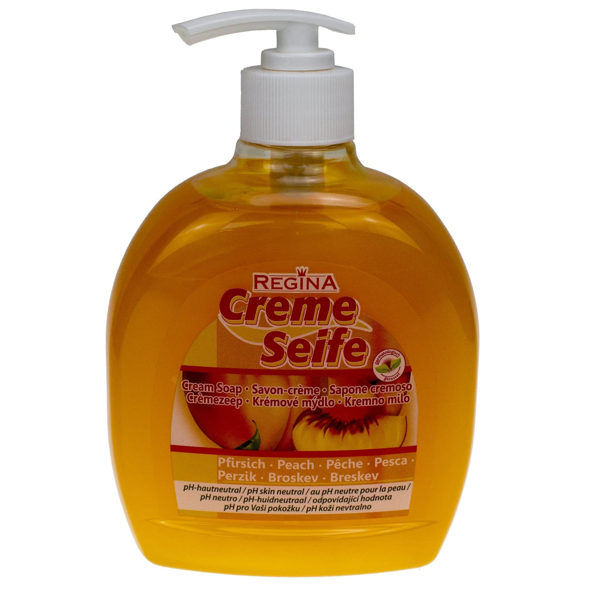 Regina Creme-Seife, 500 ml 500 ml, Pfirsich