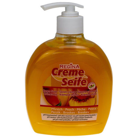 Regina Creme-Seife, 500 ml 500 ml, Pfirsich