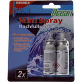Reinex fresh Mini Spray Nachfüllpack, 2-teilig Ocean