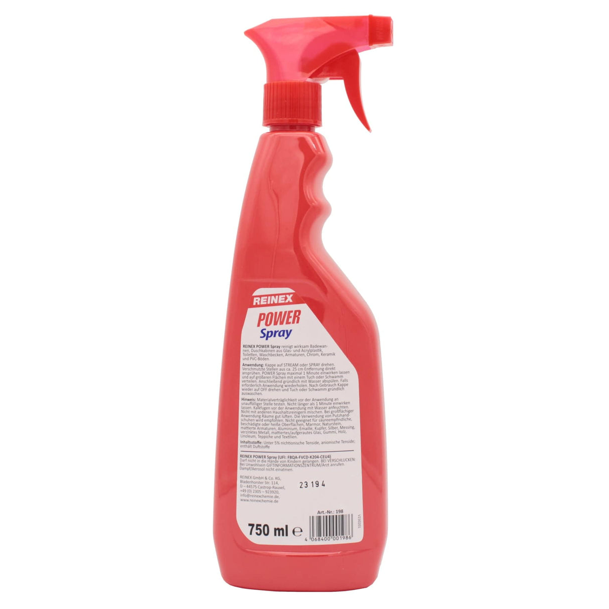 Reinex Power Spray Sanitärreiniger, extra stark