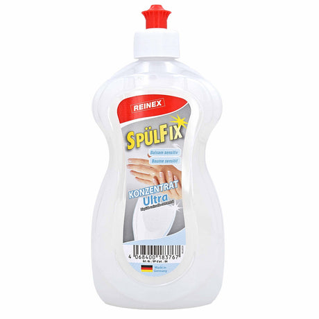 Reinex Spülfix Konzentrat Ultra Spülmittel 500 ml, Flasche Balsam Sensitiv