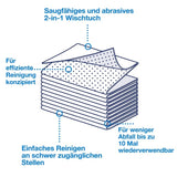 Tork 2-in-1 Scheuer Reinigungstuch weiß
