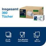 Tork 2-in-1 Scheuer Reinigungstuch weiß