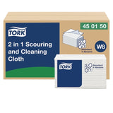 Tork 2-in-1 Scheuer Reinigungstuch weiß
