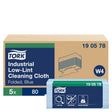 Tork Industrie Reinigungstücher 1-lagig fusselfrei W4