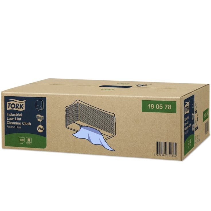 Tork Industrie Reinigungstücher 1-lagig fusselfrei W4
