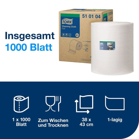Tork Premium Reinigungstücher 510 W1 vielseitige Reinigung leichte