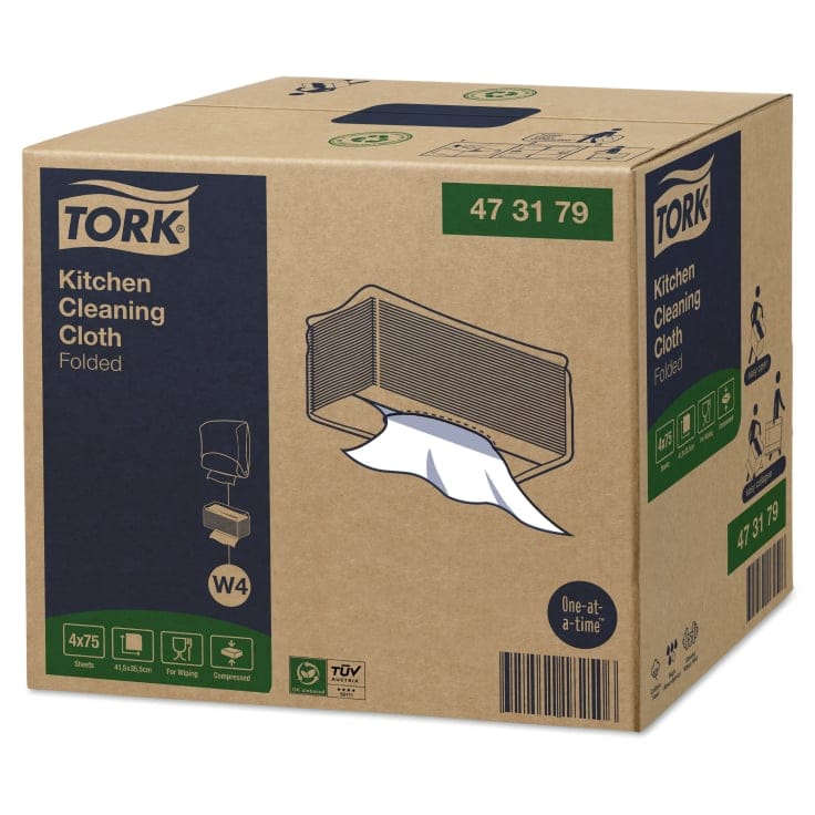 Tork Reinigungstücher W4 kompatibel Baumwollbasis Reinigungstuch