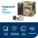 Tork Reinigungstücher W4 kompatibel Baumwollbasis Reinigungstuch