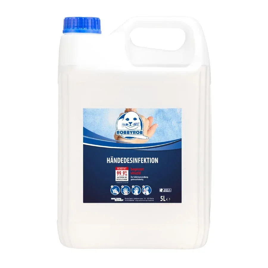 Hygiene Duo: Skintastic Kompakt 500 Spender + ROBBYROB Händedesinfektion 5 l