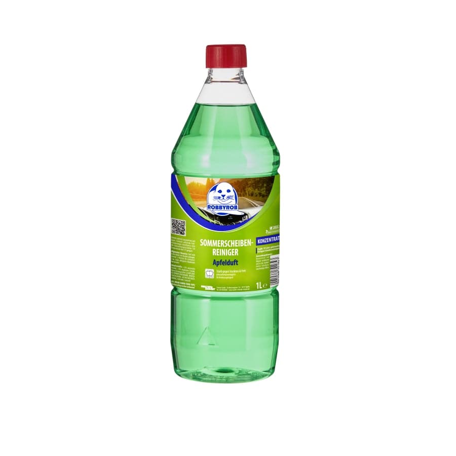 ROBBYROB Scheibenreiniger, Konzentrat, biologisch abbaubar Apfel