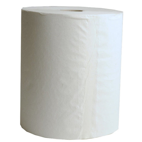 Rollenhandtuchpapier, 1-lagig, weiß