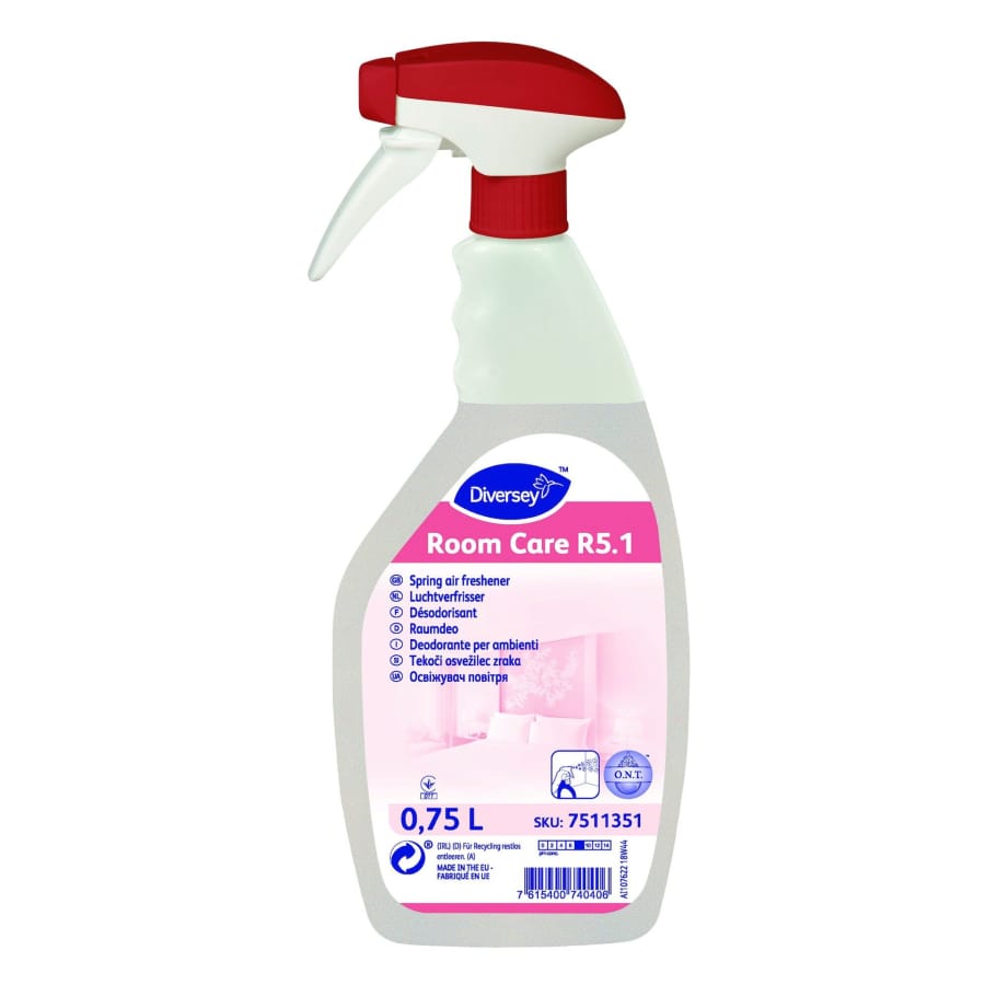 Room Care R5.1 Raumduft Lufterfrischer, Frühlingsduft 4,5 Liter (6 x 0,75 L)