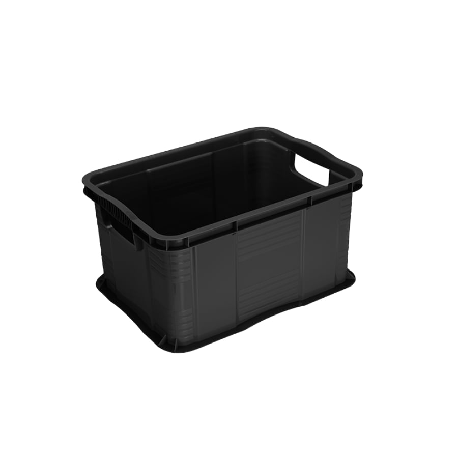 Rotho AGILO Systembox A4, 17,5 Liter, schwarz