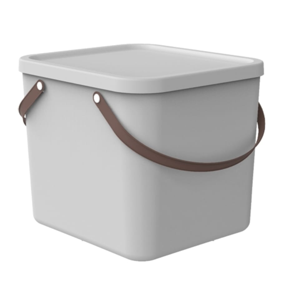 Rotho ALBULA Aufbewahrungsbox 40 Liter, mistletoe white