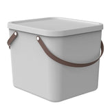 Rotho ALBULA Aufbewahrungsbox 40 Liter, mistletoe white