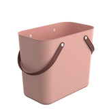 Rotho ALBULA Einkaufskorb, 25 Liter Classic, linnea pink