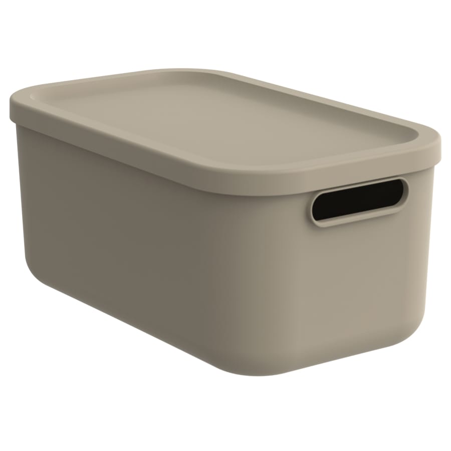 Rotho ALBULA LIGHT Box 12 Liter, cappuccino