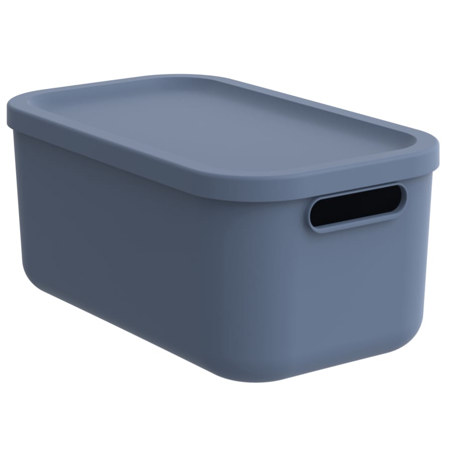 Rotho ALBULA LIGHT Box 12 Liter, horizon blue