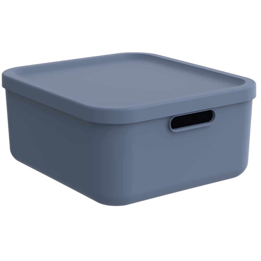 Rotho ALBULA LIGHT Box 20 Liter, horizon blue
