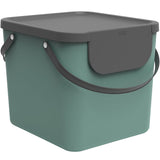 Rotho ALBULA Recycling Müllsystem 40 Liter, mistletoe green