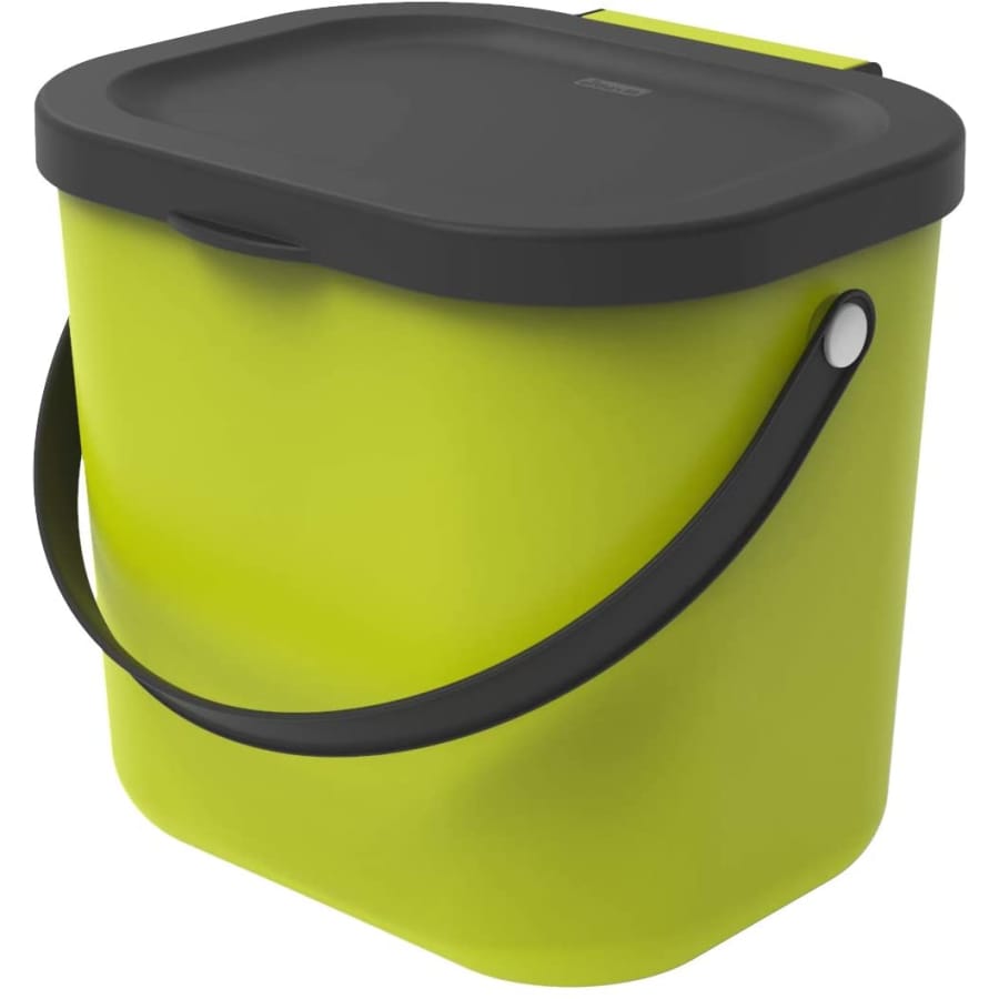 Rotho ALBULA Recycling Müllsystem 6 Liter, lime grün