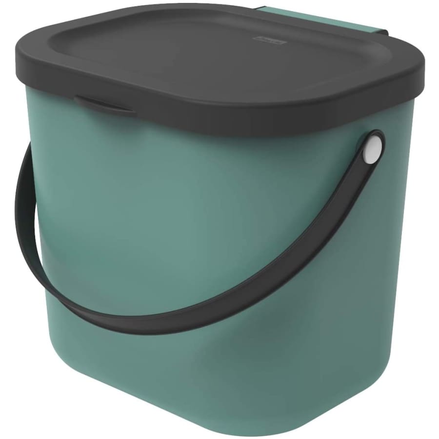 Rotho ALBULA Recycling Müllsystem 6 Liter, mistletoe green