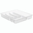 Rotho Besteckkasten BASIC, 6 Fächer, transparent