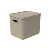 Rotho C4 ALBULA Aufbewahrungsbox, 27 Liter cappuccino
